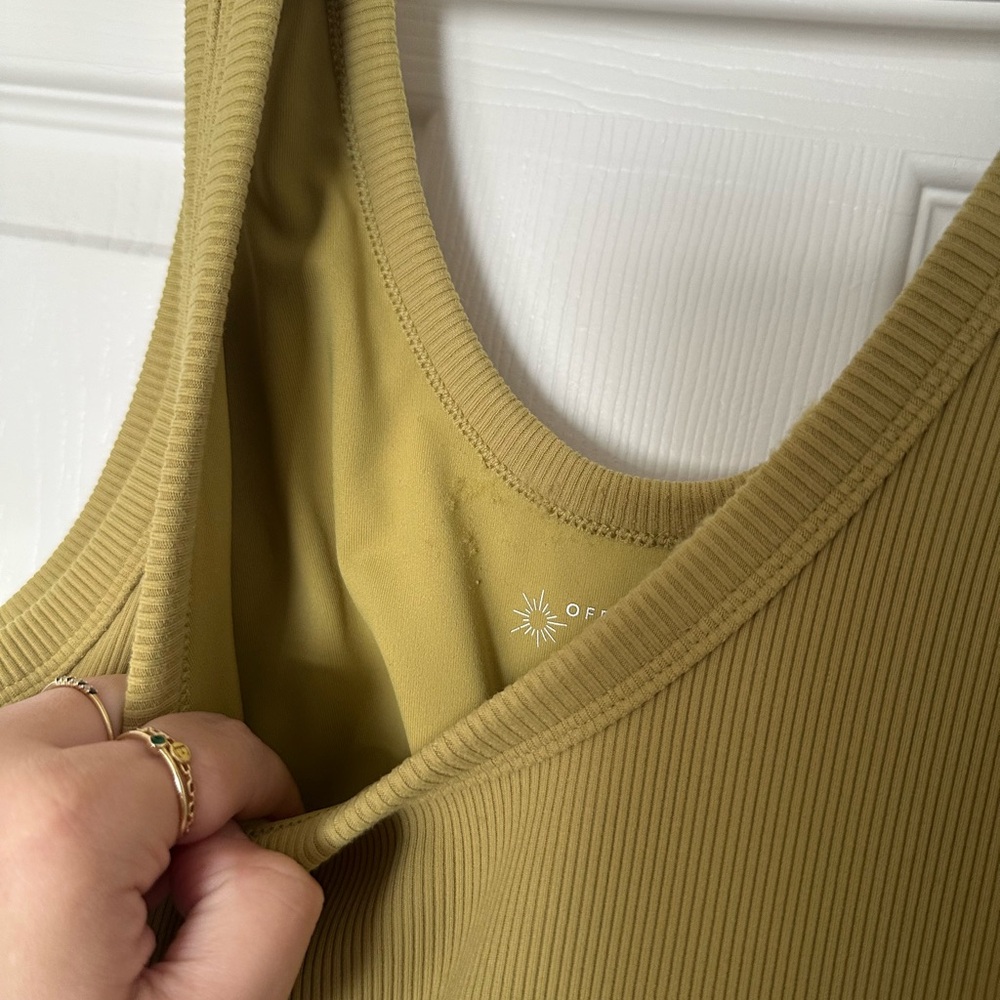 Chic Olive Sleeveless High-Low Dress - Picture 6 of 7